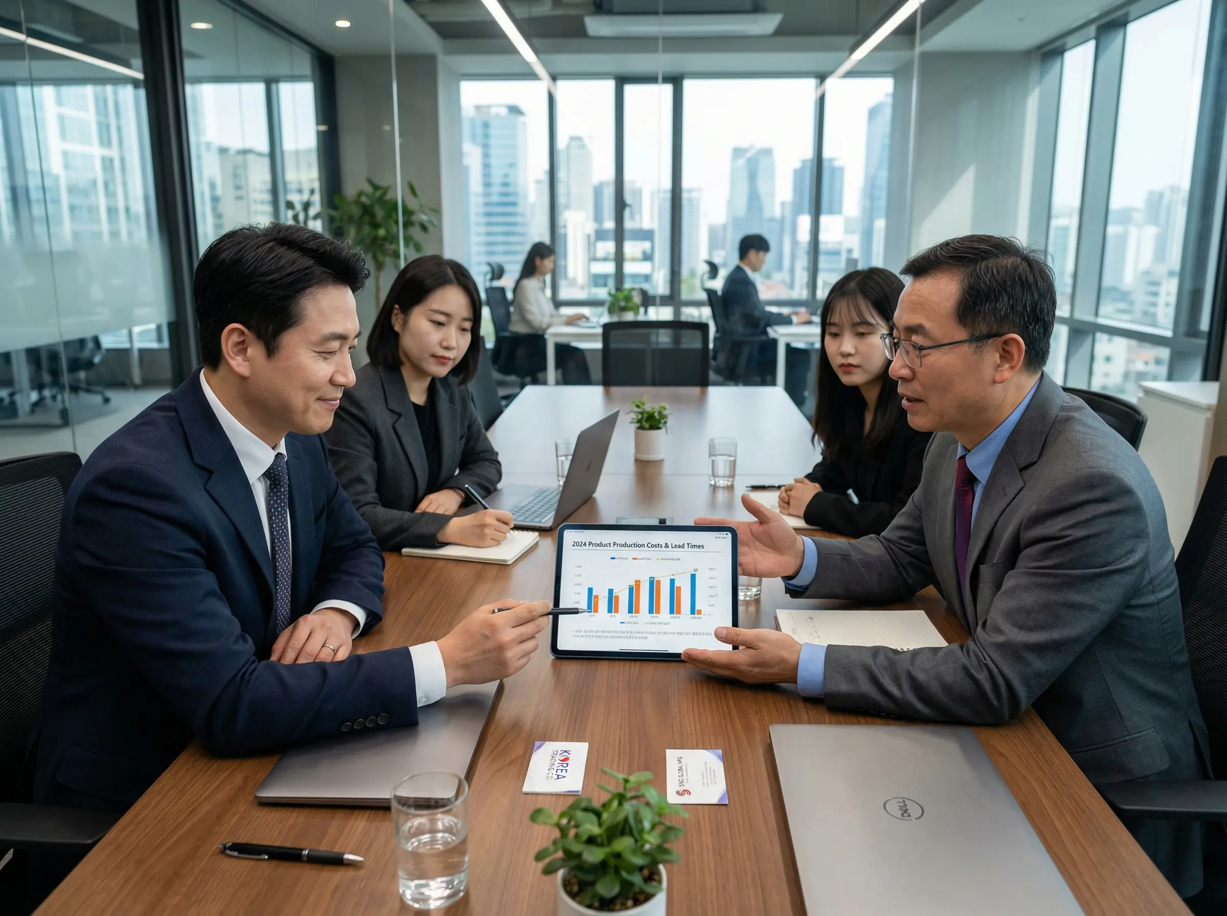 (negotiate price) 중국 판매자 협상과 가격 깎는 법-판매자와 상담하는 이미지