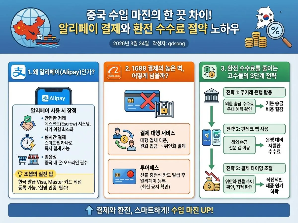 Alipay 1688 결제가이드 이미지