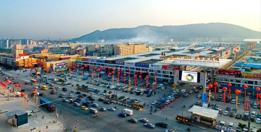 화두 가죽 가방 소싱의 성지 화두 피혁성 전경