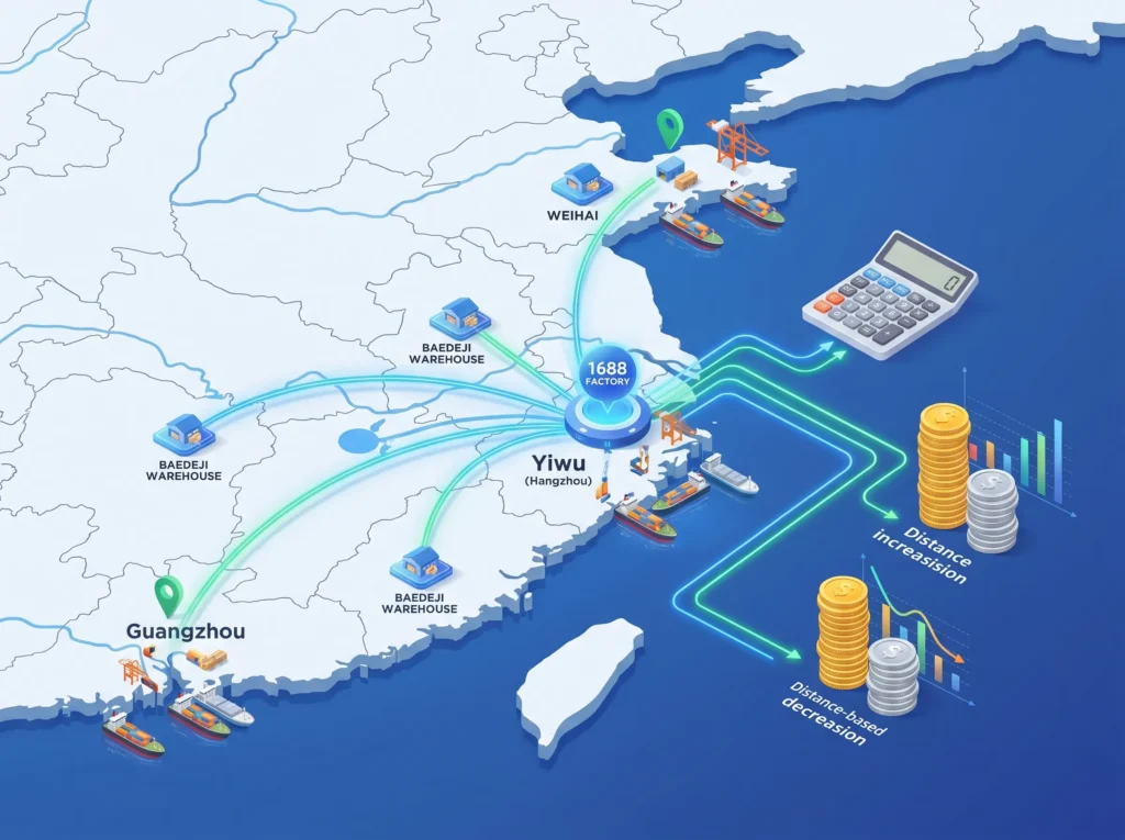 (Shipping Address)1688 배송지 설정 이미지 